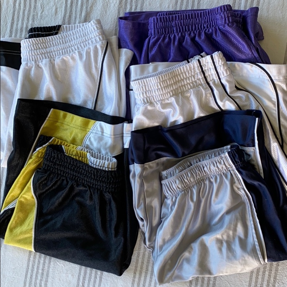 Set of 5 athletic shorts